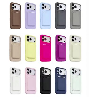 تصویر  قاب محافظ سیلیکونی با ولت مگ سیف برای گوشی آیفون iPhone 17 Pro Max