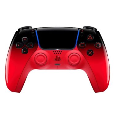 تصویر  دسته بازی PS5 مدل DualSense Hyperpop Techno Red