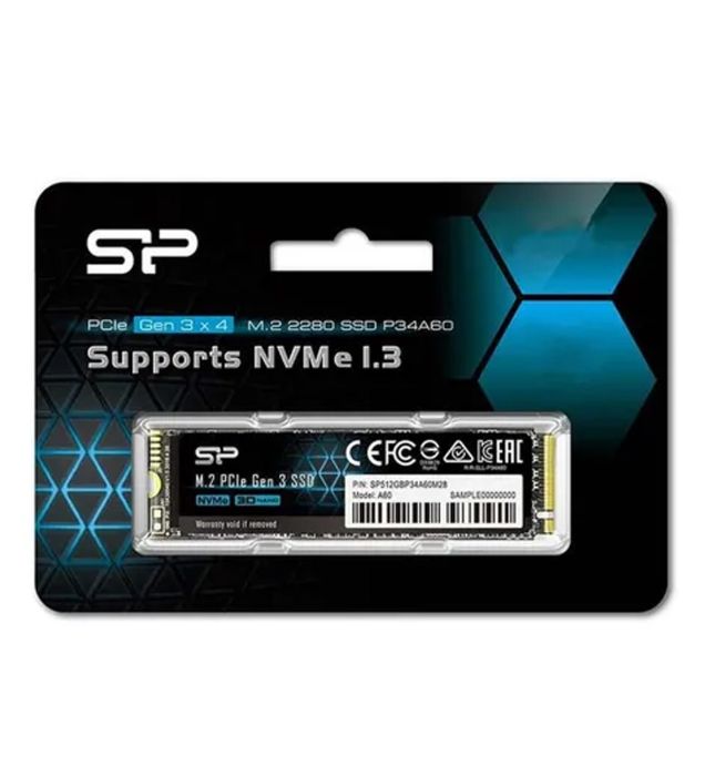 تصویر  هارد اینترنال اس اس دی سیلیکون پاور مدل M.2 A60 Int ظرفیت 128 گیگابایت