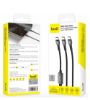 تصویر  کابل تبدیل USB-C یک به دو بودی مدل DC210C2C12B1 طول 1.2 متر