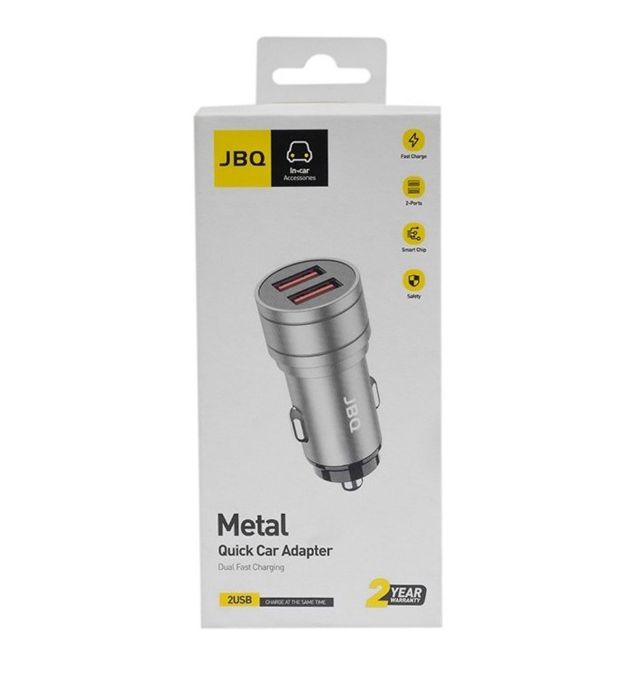 تصویر  شارژر فندکی جی بی کیو مدل CC-24