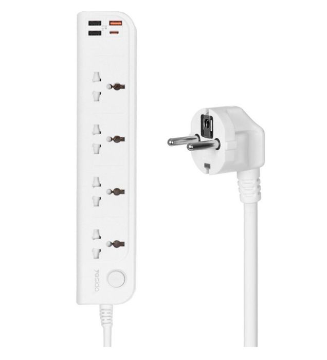 تصویر  چندراهی برق 3250W یسیدو مدل MC22 طول 2 متر
