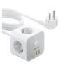 تصویر  شارژر رومیزی 20W باسئوس مدل PowerCombo Cube