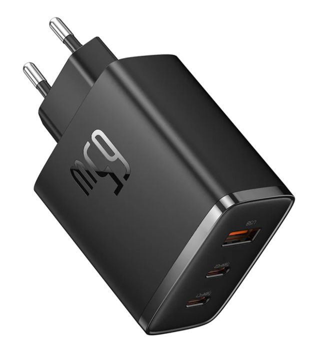 تصویر  شارژر دیواری 65W باسئوس مدل Cube Pro