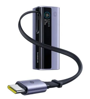 تصویر  پاوربانک 100W باسئوس مدل EnerGeek GR11 ظرفیت 10000 میلی آمپر ساعت