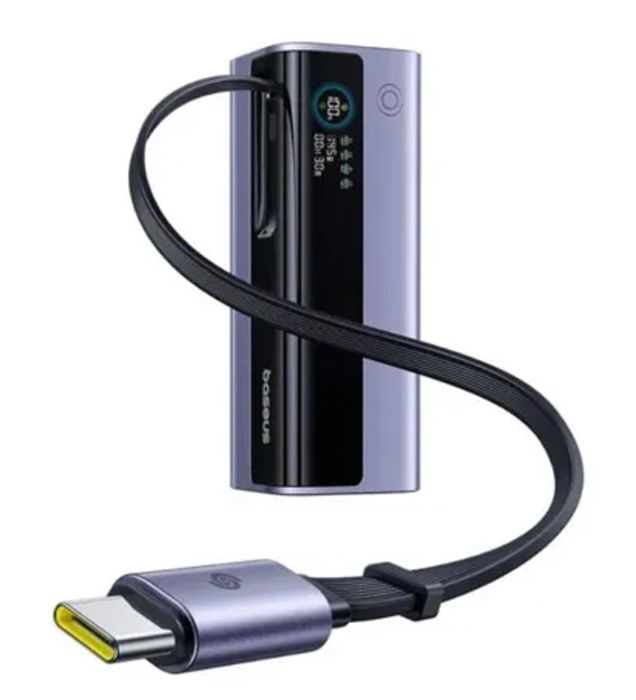 تصویر  پاوربانک 100W باسئوس مدل EnerGeek GR11 ظرفیت 10000 میلی آمپر ساعت