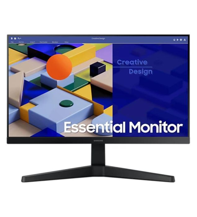 تصویر  مانیتور سامسونگ مدل Essential S3 LS24F330EAMXUE سایز 24 اینچ