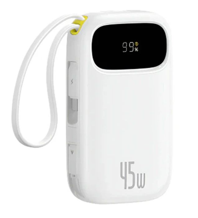 تصویر  پاوربانک 45W باسئوس مدل EnerFill FC31 ظرفیت 10000 میلی آمپر ساعت