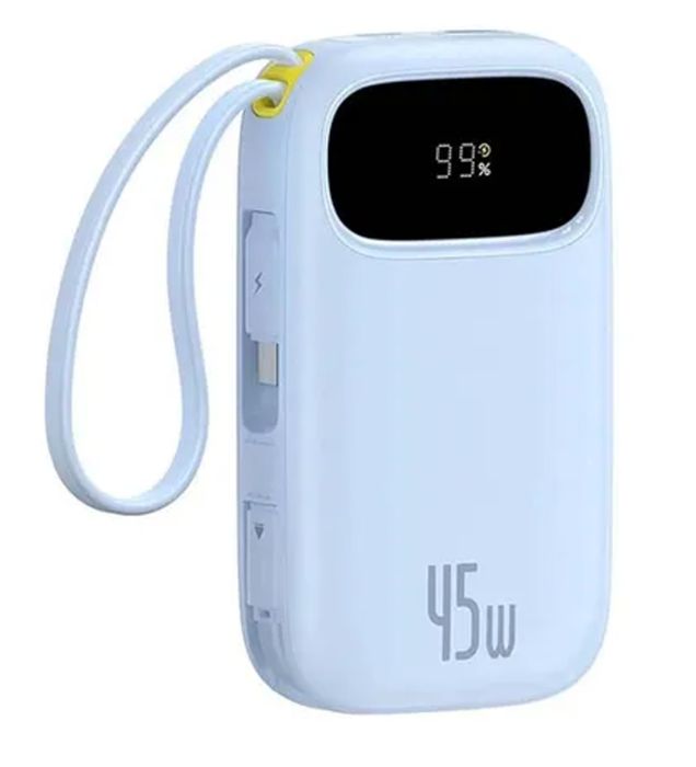تصویر  پاوربانک 45W باسئوس مدل EnerFill FC31 ظرفیت 10000 میلی آمپر ساعت