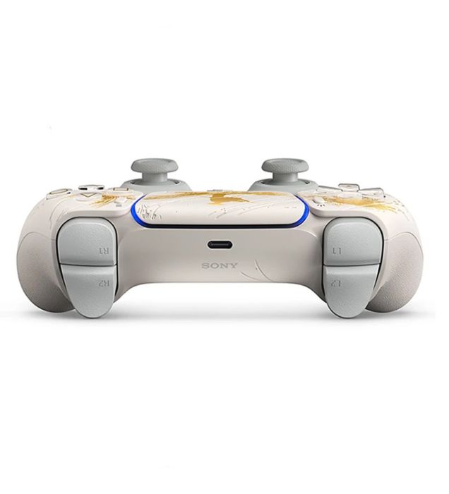 تصویر  دسته PS5 مدل DualSense Ghost of Yotei Gold Limited Edition طلایی