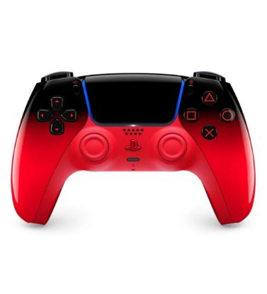 تصویر  دسته PS5 مدل مجموعه Hyperpop قرمز