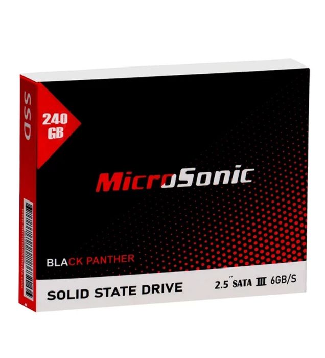 تصویر  هارد SSD اینترنال میکروسونیک مدل Panther ظرفیت 240 گیگابایت