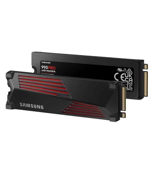 تصویر  هارد اینترنال اس اس دی سامسونگ مدل 990PRO with Heatsink ظرفیت 2 ترابایت