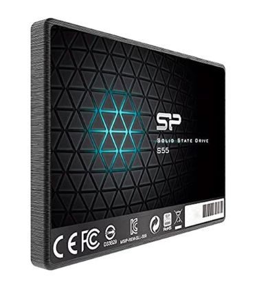 تصویر  هارد SSD اینترنال سیلیکون پاور مدل Slim S55 Int ظرفیت 120 گیگابایت