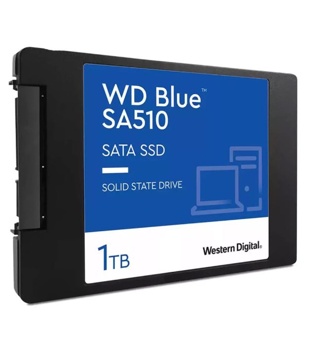 تصویر  هارد SSD اینترنال وسترن دیجیتال مدل WD Blue SA510 ظرفیت 1 ترابایت