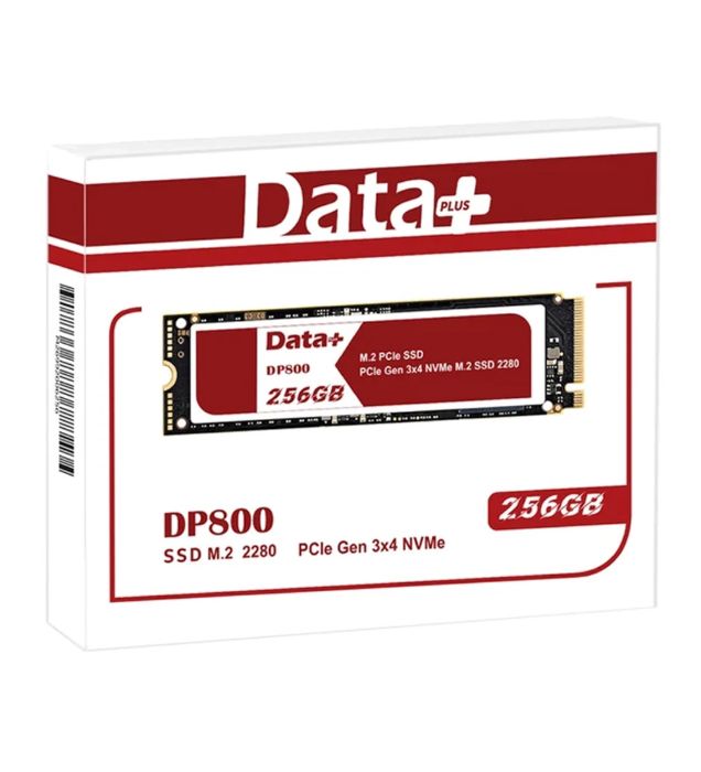 تصویر  هارد SSD اینترنال PCIe Gen3 x4 دیتا پلاس مدل DP800 ظرفیت 256 گیگابایت