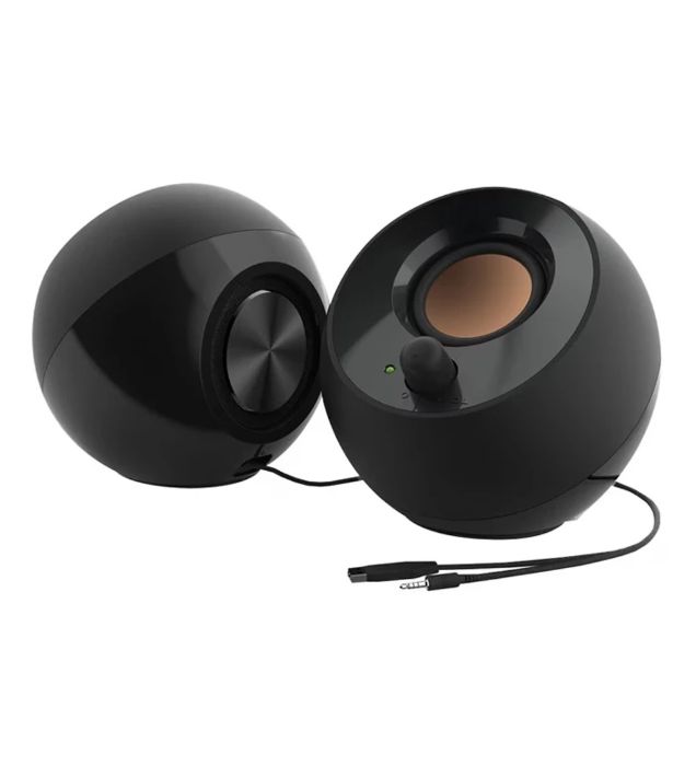 تصویر  اسپیکر رومیزی (دسکتاپ) دو تکه کریتیو مدل PEBBLE V2