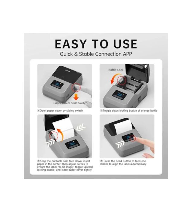 تصویر  پرینتر حرارتی قابل حمل گرین لاین مدل Thermal Printer