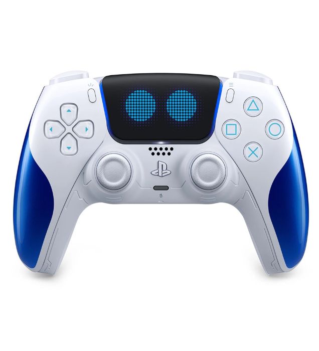 تصویر  دسته PS5 مدل DualSense Astro Bot سفید