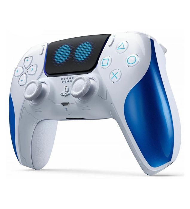تصویر  دسته PS5 مدل DualSense Astro Bot سفید