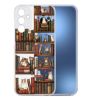 تصویر  کاور طرح Cat &amp; Books برای گوشی سامسونگ Galaxy A15
