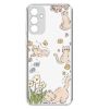 تصویر  کاور طرح Cat & Flowers برای گوشی سامسونگ Galaxy A35
