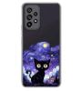 تصویر  کاور طرح Purple Cat برای گوشی سامسونگ Galaxy A73