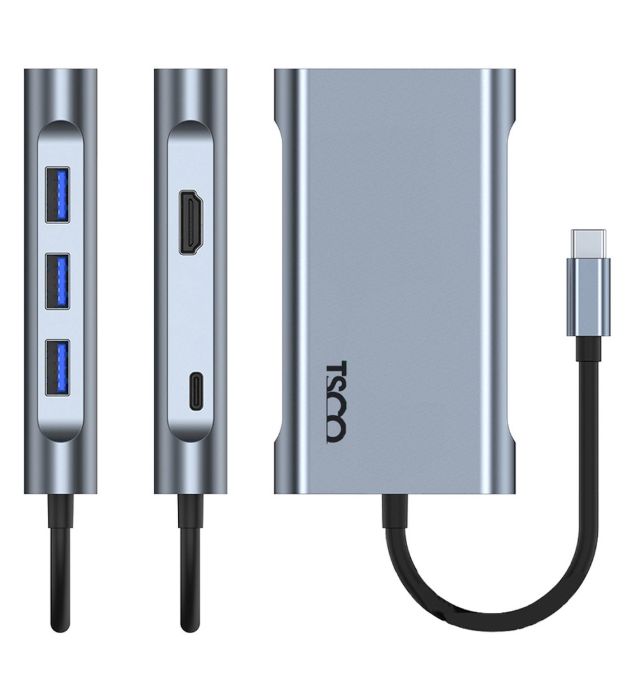تصویر  هاب 7 پورت USB-C تسکو مدل THU 1171