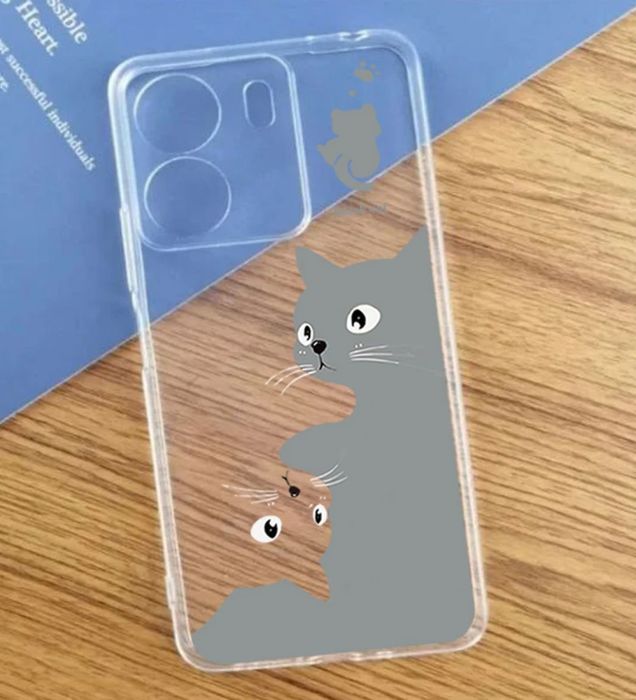 تصویر  کاور طرح CAT برای گوشی شیائومی Redmi 13 C