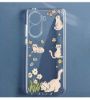 تصویر  کاور طرح Cat & Flower برای گوشی شیائومی Poco X7 Pro