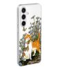 تصویر  کاور طرح Cat & Butterfly برای گوشی سامسونگ Galaxy S25 FE