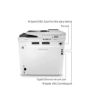 تصویر  پرینتر لیزری رنگی چندکاره اچ پی مدل Color LaserJet Enterprise MFP M480f