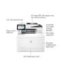 تصویر  پرینتر لیزری رنگی چندکاره اچ پی مدل Color LaserJet Enterprise MFP M480f