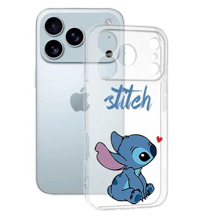 تصویر  کاور طرح Stitch برای گوشی اپل Iphone 17 Pro Max