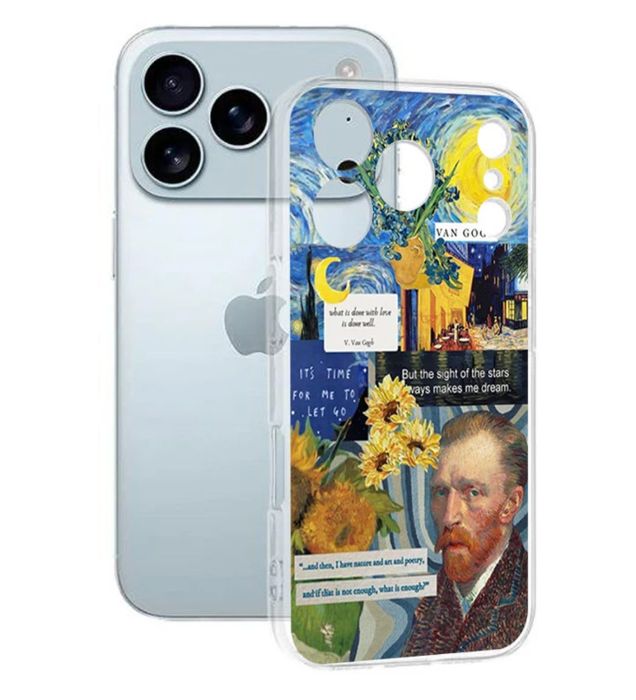 تصویر  کاور طرح Van Gogh برای گوشی اپل Iphone 17 Pro Max