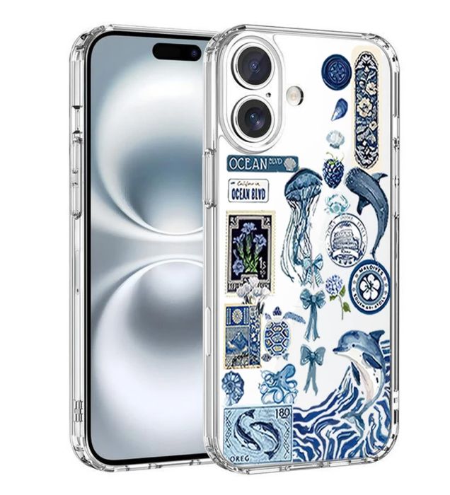 تصویر  کاور طرح Blue Summer برای گوشی اپل IPhone 16