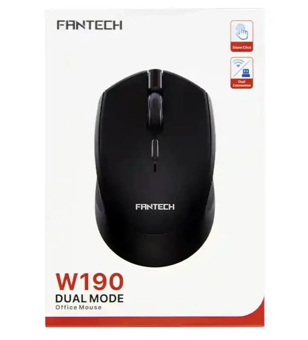 تصویر  ماوس بی سیم فنتک مدل W190