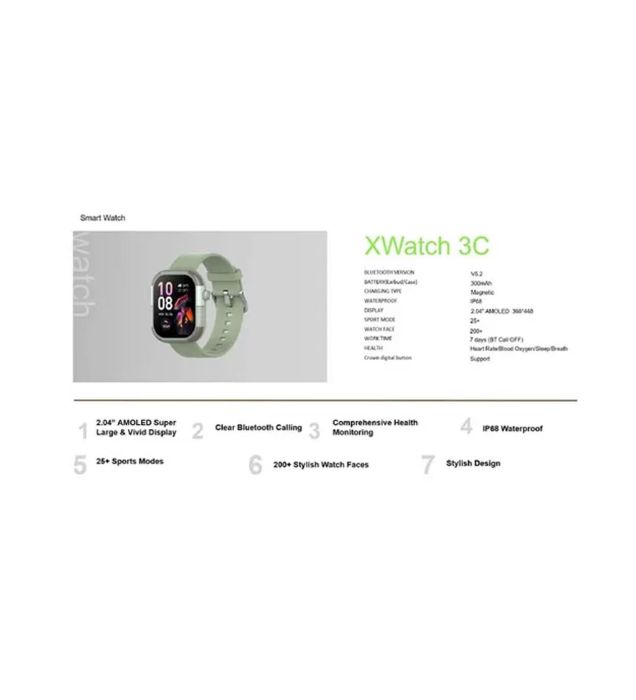 تصویر  ساعت هوشمند اینفینیکس مدل  XWatch 3C Chic XW3C
