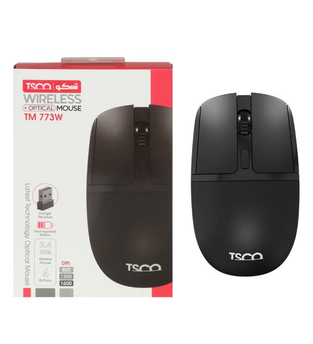 تصویر  ماوس بی سیم تسکو مدلTM 773W