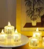 تصویر  شمع ال ای دی مدل Christmas مجموعه 24 عددی