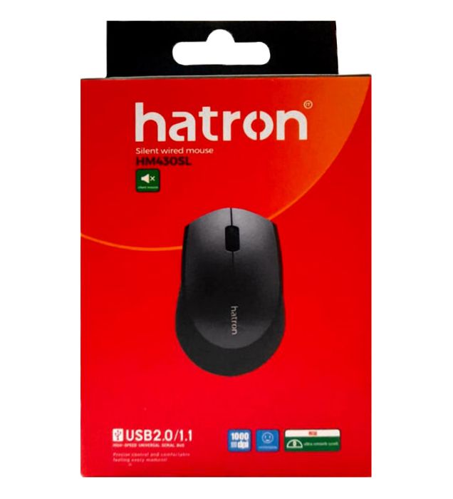 تصویر  ماوس باسیم هترون مدل HM430SL