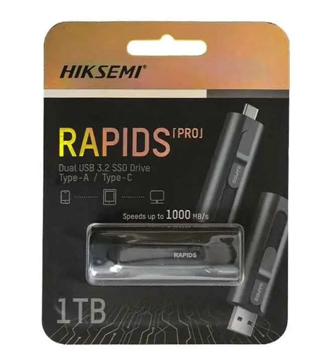 تصویر  هارد اس اس دی اکسترنال هایک سمی مدل Rapids Pro S1000 ظرفیت 1 ترابایت