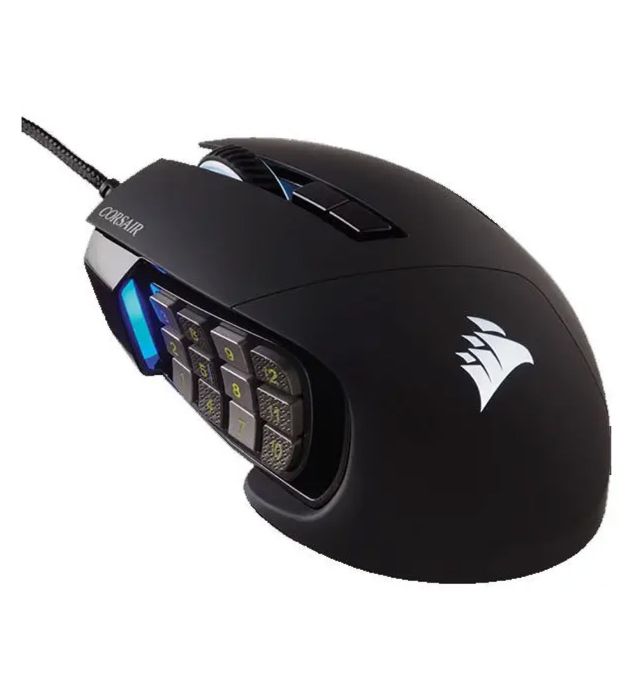 تصویر  ماوس باسیم گیمینگ کورسیر مدل Corsair SCIMITAR RGB ELITE Optical