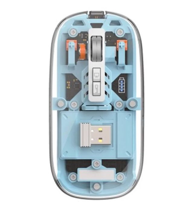 تصویر  ماوس بی سیم گرین لاین مدل Transparent Mouse