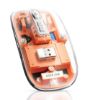 تصویر  ماوس بی سیم گرین لاین مدل Transparent Mouse