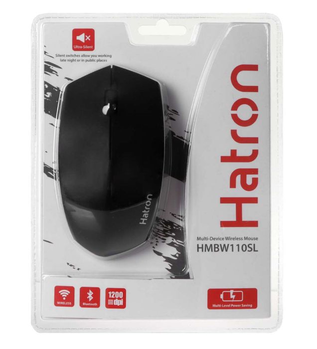 تصویر  ماوس بی سیم هترون مدل HMBW110SL