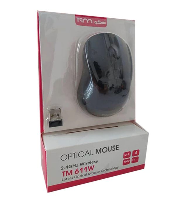 تصویر  ماوس بی سیم تسکو مدل TM 611W