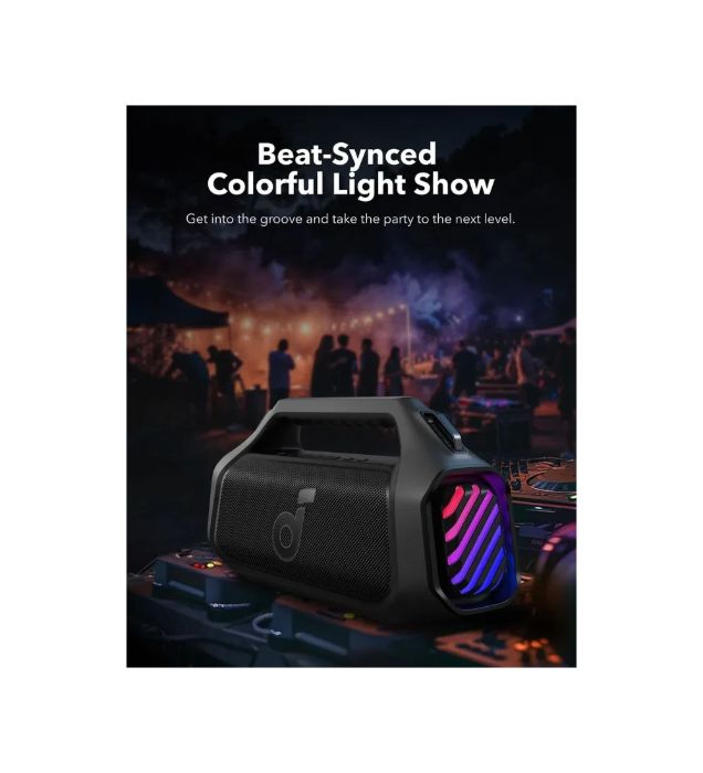 تصویر  اسپیکر بلوتوثی قابل حمل انکر مدل soundcore Boom 2 Pro A3134