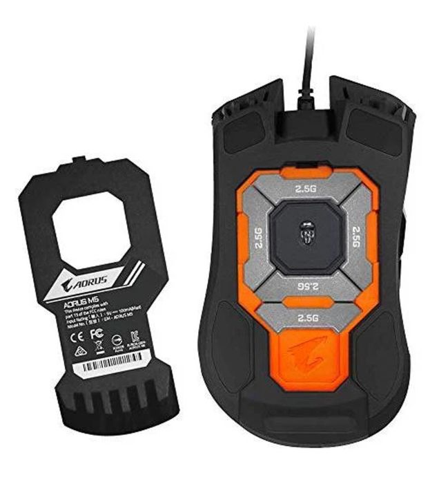 تصویر  ماوس باسیم گیمینگ گیگابایت مدل aorus m5