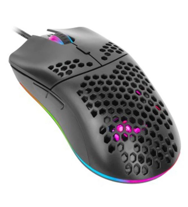 تصویر  ماوس باسیم گرین مدل GM606-RGB